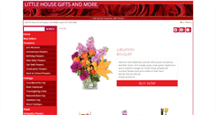 Desktop Screenshot of littlehousegiftsandflorals.com